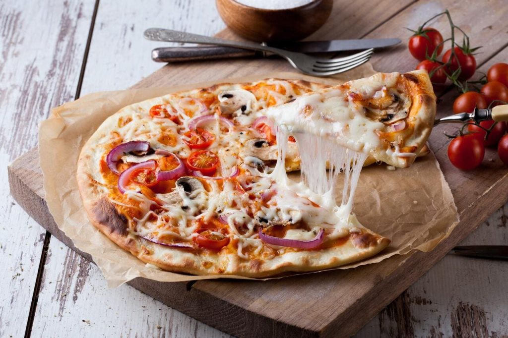 réchauffer pizza surgelée