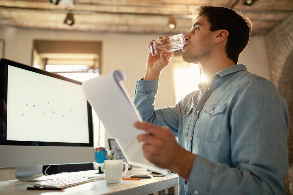 boire eau cohesion productivité